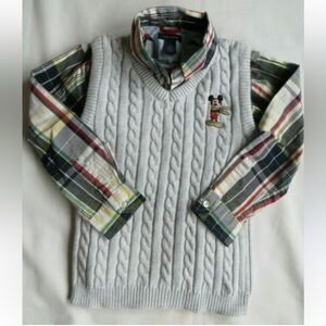Disney Cableknit Cotton Vest